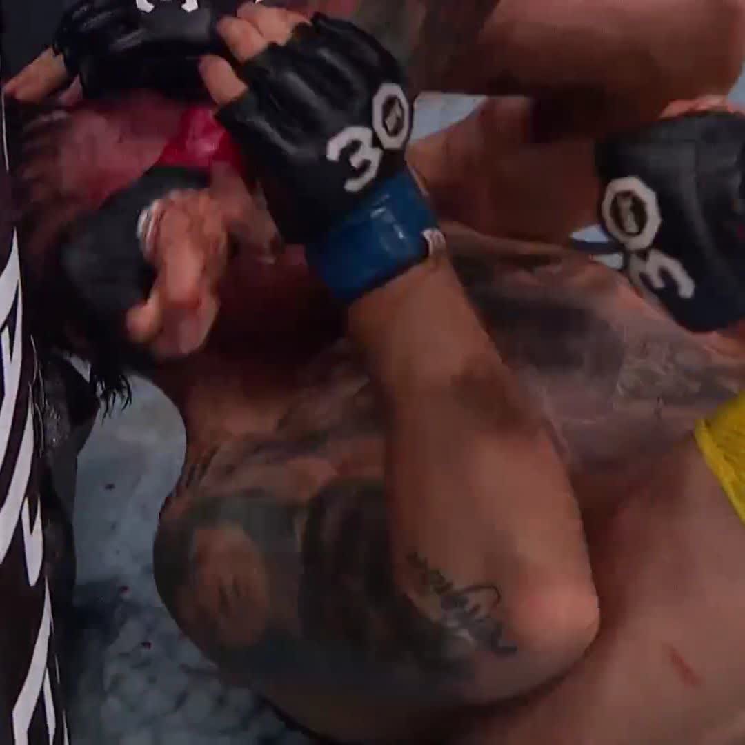 No quit in Rodolfo Bellato as he wins his UFC Debut 👏 #UFCAustin
