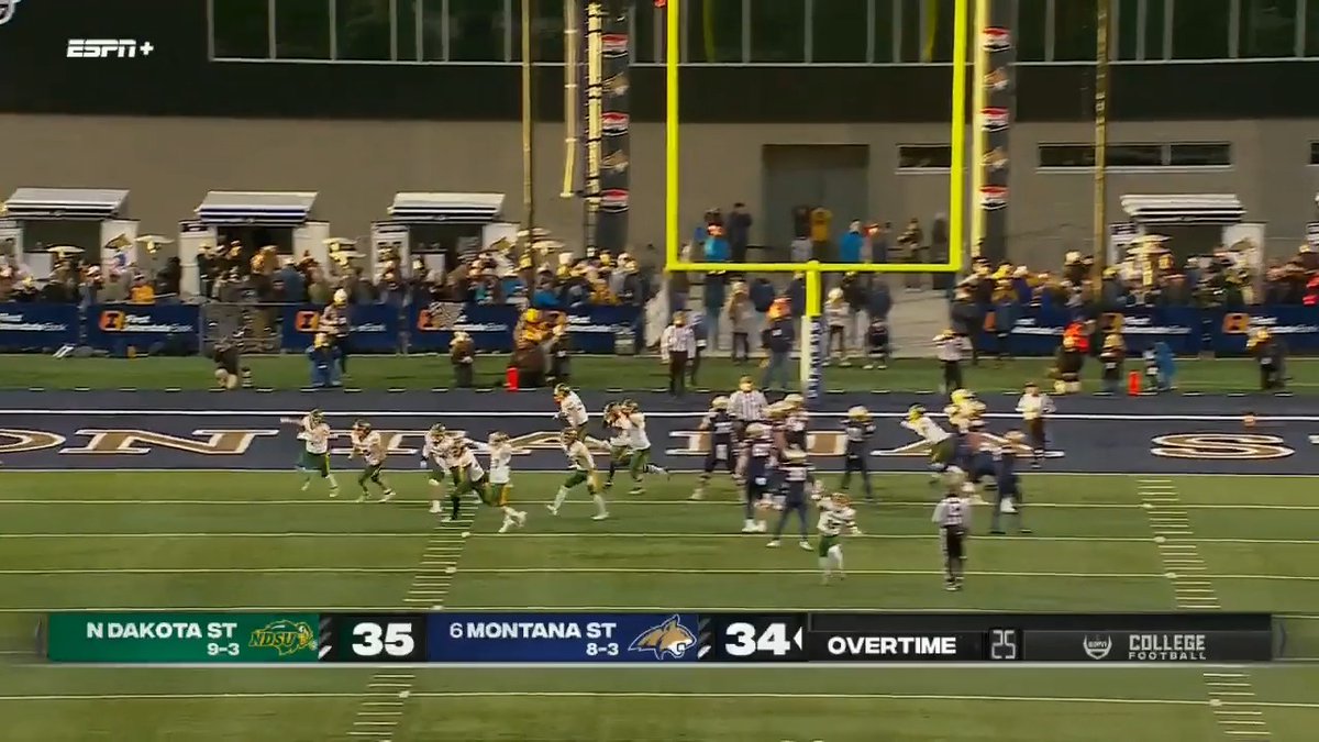 BISON HEAD TO QUARTERFINALS 🦬 #FCSPlayoffs x 🎥 ESPN+ / NDSU Football