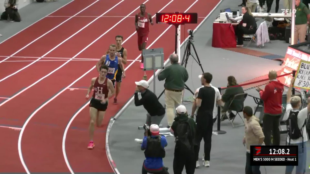 GRAHAM BLANKS JUST BROKE THE NCAA RECORD IN THE 5K