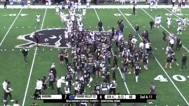 Check out Harding Football highlights from their win over Grand Valley State in the quarterfinals of the NCAA Division II Playoffs #GOBisons