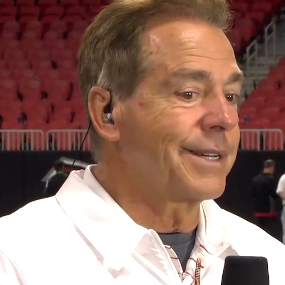 Nick Saban states his case as to why Alabama Football should be in the #CFBPlayoff 🤔