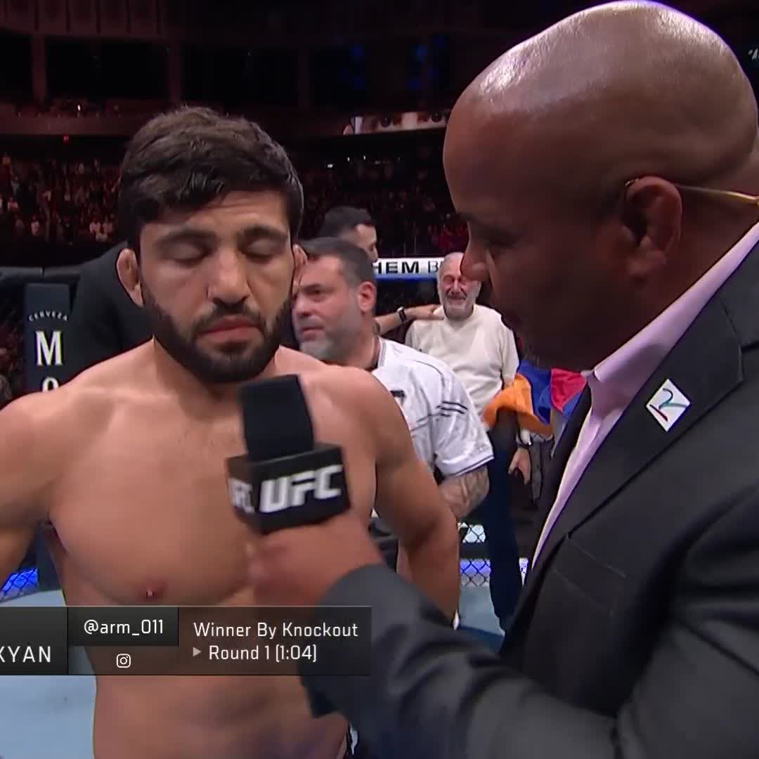 "I'm going to be a champion, trust me." Arman Tsarukyan UFC | #UFCAustin