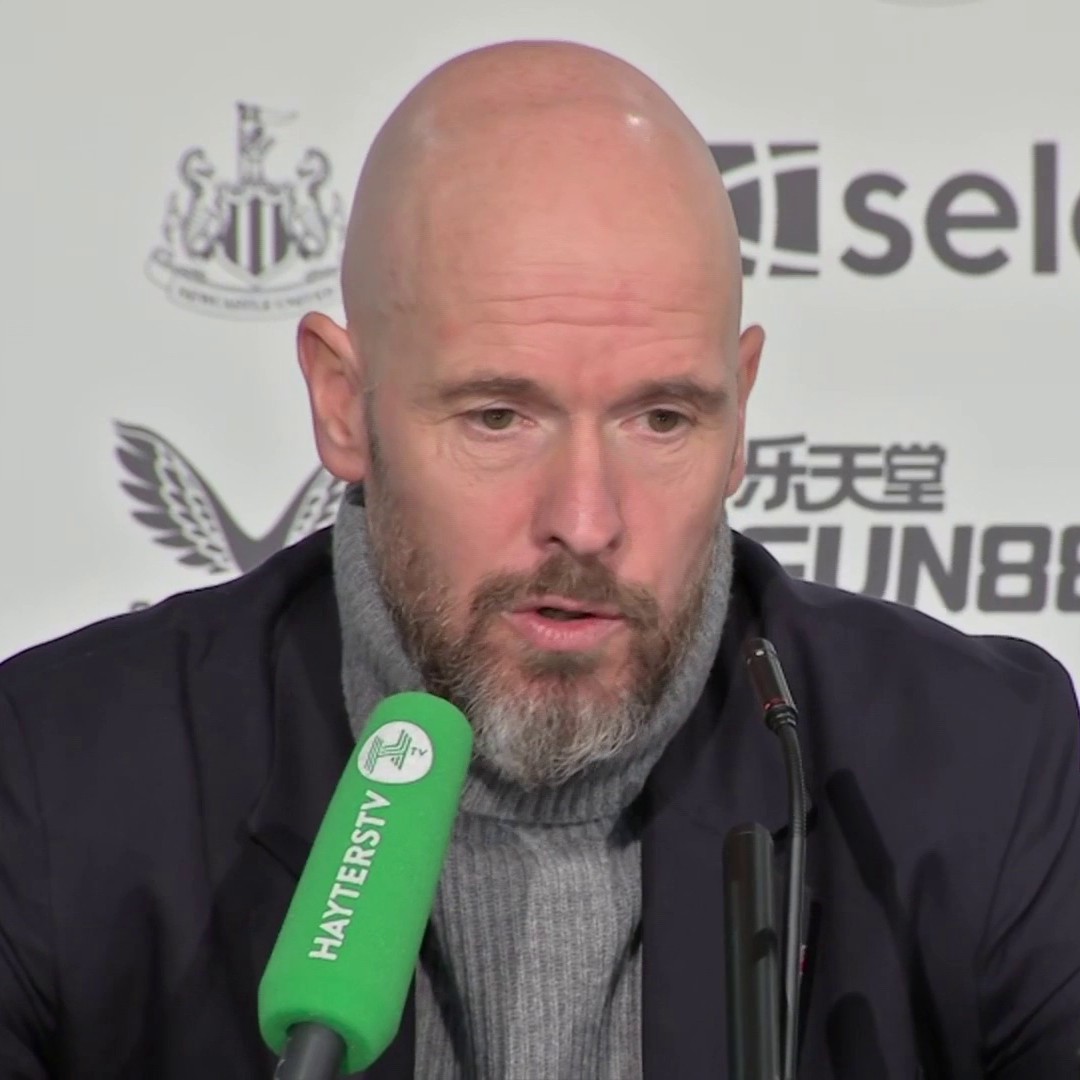 "When you have so many games in a short period you can have less good performances" 📉 Erik ten Hag on Man Utd's defeat to Newcastle 🔴