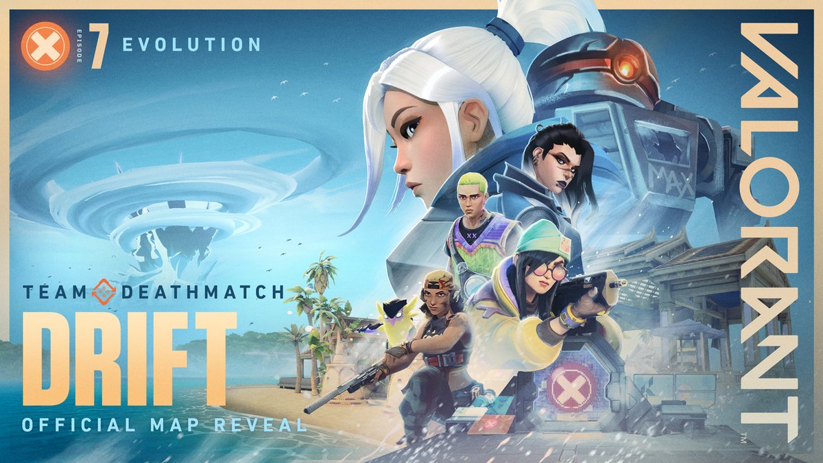 Welcome to paradise, Agents. Drift, our newest Team Deathmatch map, launches in Episode 07: Act III.