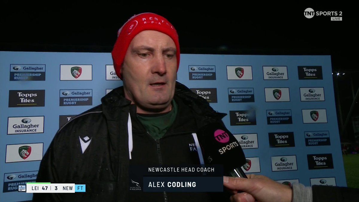 Brutally honest interview from Alex Codling. “We don’t have the size or the experience, you can’t dress it up any other way.” #GallagherPrem