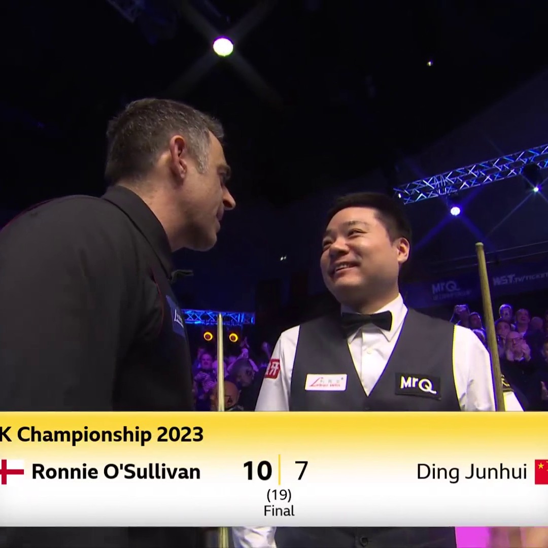 🅻🅴🅶🅴🅽🅳 Ronnie O'Sullivan seals his ground-breaking eighth UK Championship - and 40th ranking title - with a glorious century 💯 Each shot roared home by the crowd. Spine-tingling. #UKChampionship