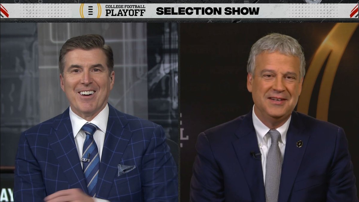 In case you missed it: Boo Corrigan, chair of the CFP selection committee, caught up with @ESPN's Rece Davis after the reveal of the final #CFBPlayoff Top 25 rankings for the 2023 regular season. Here's part 2 of their conversation. 🏈🏆