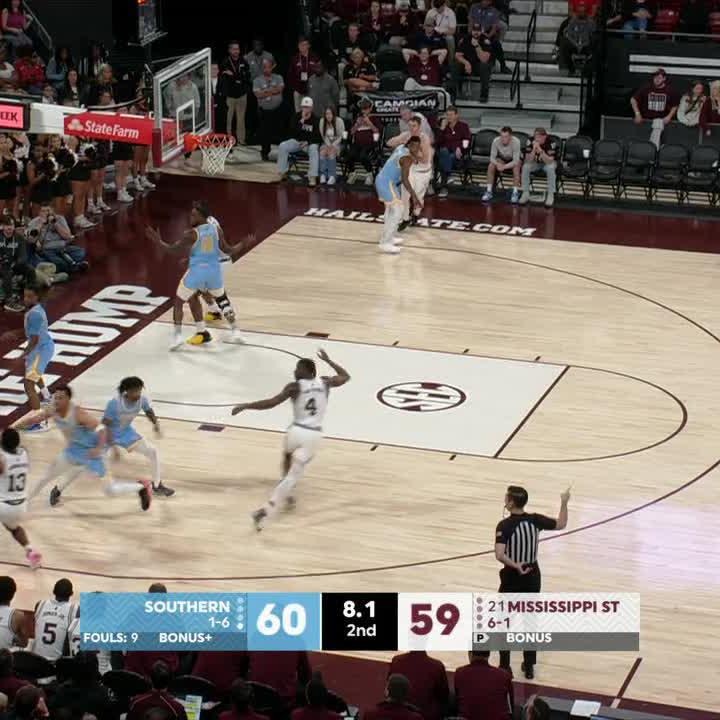 SOUTHERN RALLIES TO UPSET NO. 21 MISSISSIPPI STATE 😱
