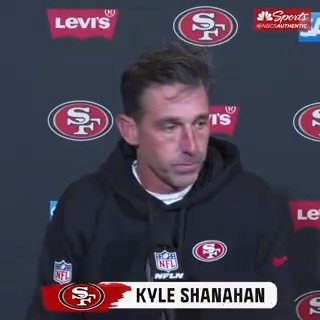 "I just can't believe someone not involved in a football game can taunt our players like that, and put their hands in our guy's face." Shanahan gives his thoughts on the Greenlaw incident