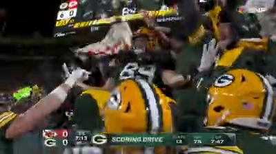 GET YOURSELF A LAMBEAU LEAP, Ben Sims! TOUCHDOWN! ๐ #KCvsGB | #GoPackGo ๐บ: NBC