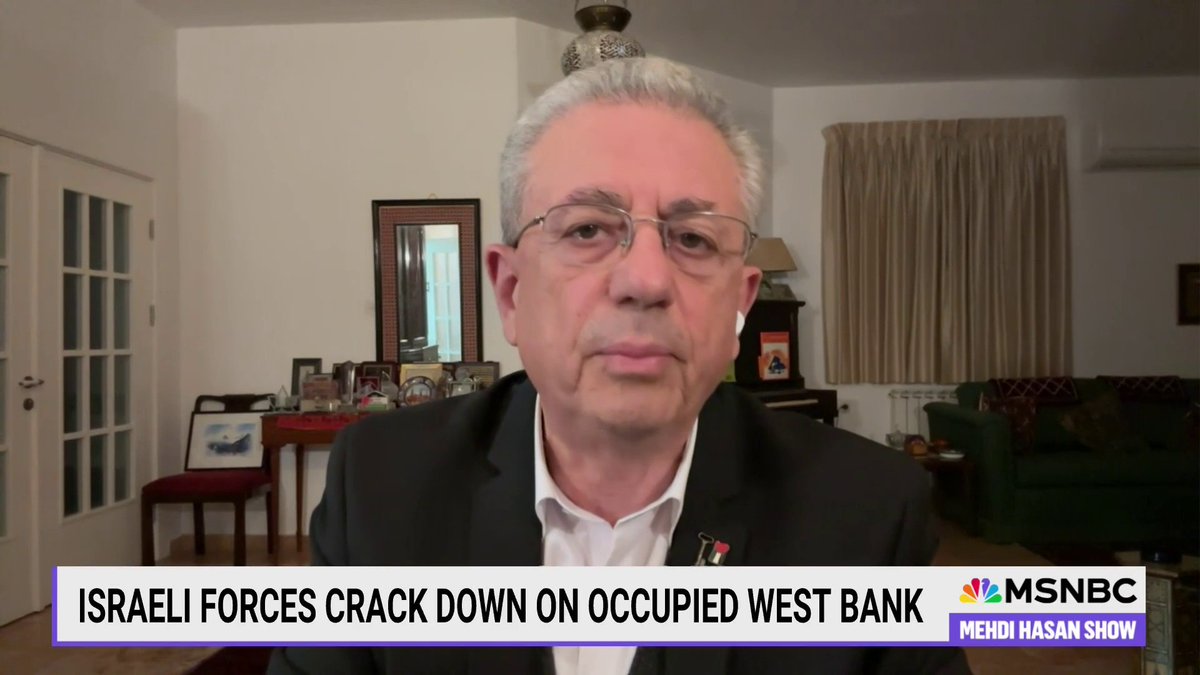 Dr. Mustafa Barghouti @Mustafa_Barghouti: “The only possibility for a Palestinian state to be is if somehow the international community will find the courage to force Israel to remove its settlers from the West Bank. If they don’t do that, there will not be a two-state solution.”