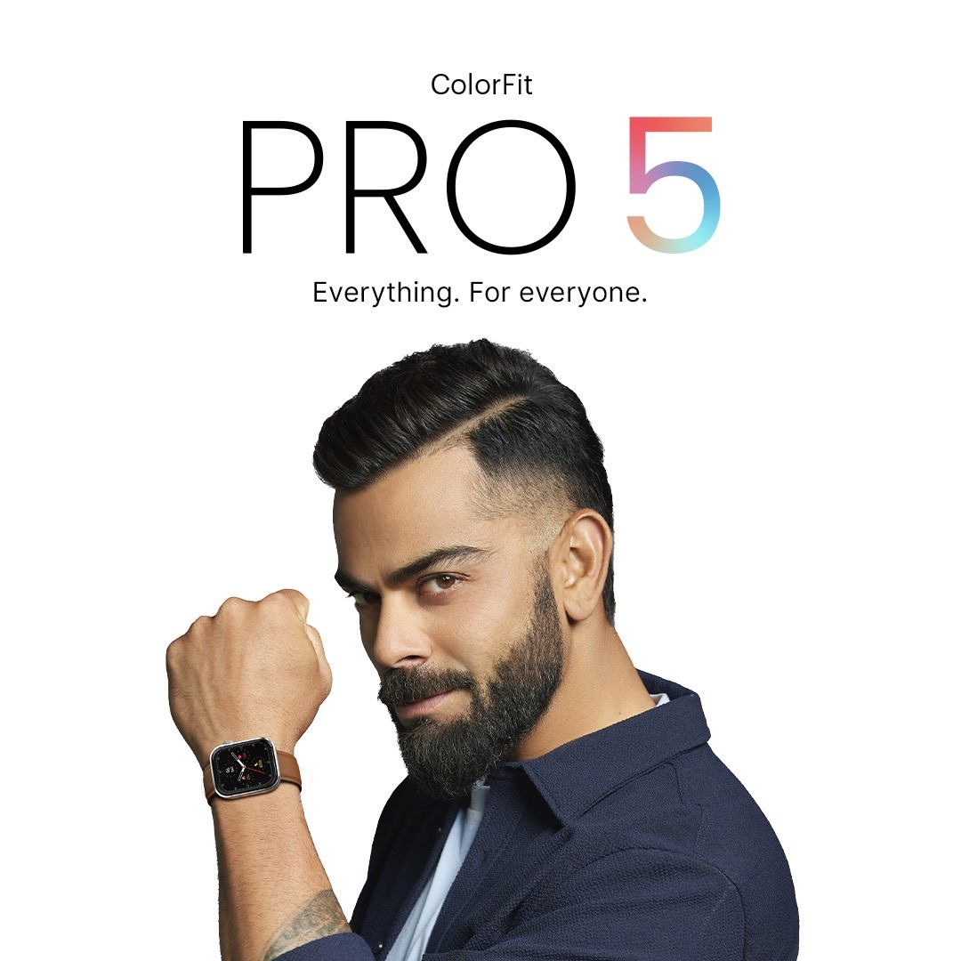 Why settle for one thing when you can have it all? My choice is clear- Colorfit Pro 5. Everything I want in my smartwatch. What about you? #EverythingForEveryone Noise #ad