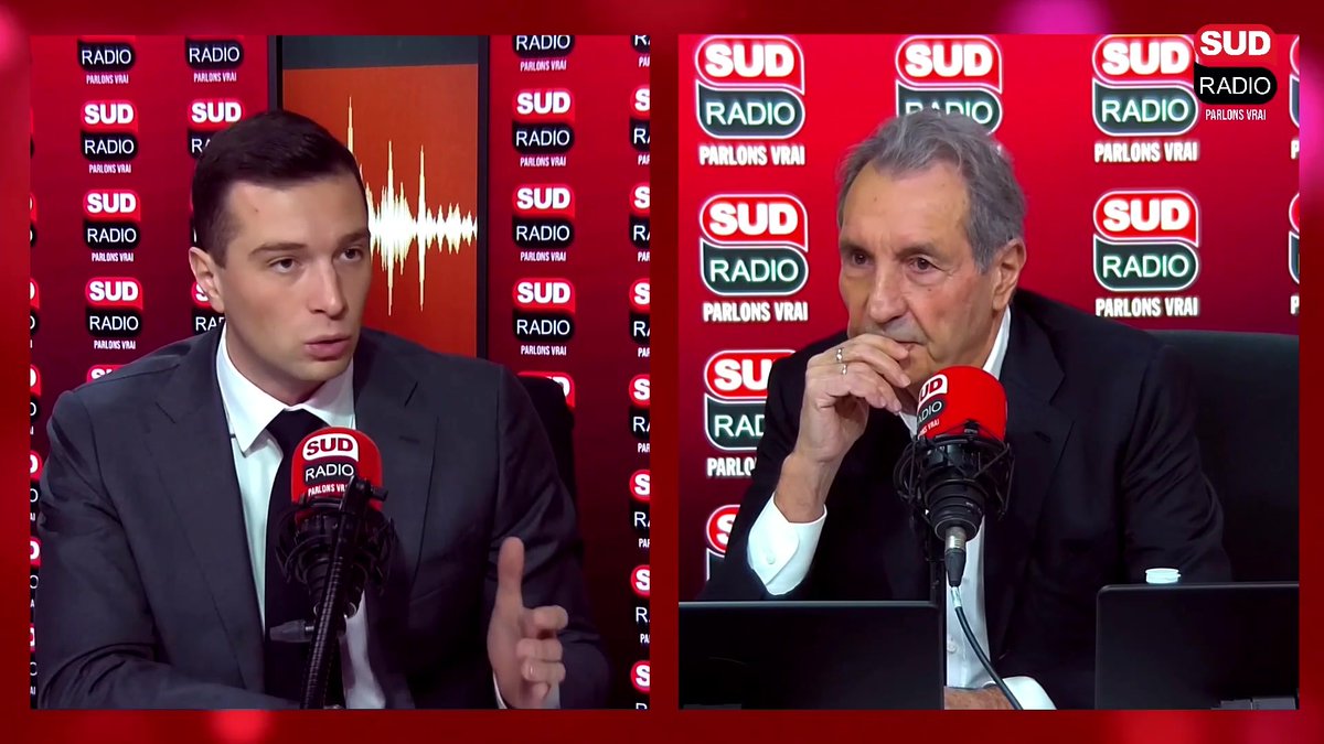 Pourquoi ne pas avoir voté la loi sur le prolongement des suivis judiciaires jusqu'à 5 ans ? Jordan Bardella "La place de ces personnes-là est en prison. Cette loi n’est pas efficace. Les drames se multiplient et nous sommes beaucoup trop faibles vis-à-vis de l’islam radical"