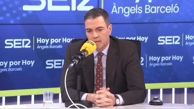 Te deja perplejo ver que Vox no condena los asesinatos por violencia de género. Esto no interpela solo a Vox. También a un PP que gobierna con ellos y que, en diversos sitios, les han dado consejerías tan importantes para la protección de la mujer como son Interior y Justicia. Pedro Sánchez en Hoy por Hoy
