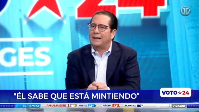 “Él miente como ha mentido muchas veces en su vida … todos sabemos que el hecho de cambiar y modificar la cuenca fue para la aprobación del referéndum sobre la ampliación del Canal, los límites de la cuenca no tenían nada que ver con minería”, Martin Torrijos le responde a Juan Carlos Navarro. #TReporta