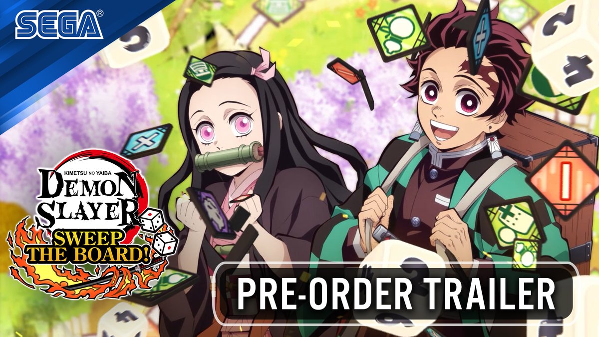Demon Slayer -Kimetsu no Yaiba- Sweep the Board! is coming to #NintendoSwitch on April 26, 2024! 🎮 Become a Demon Slayer. Take control of iconic characters, explore landmarks from the anime, and fight demons! Pre-order today: 🎲