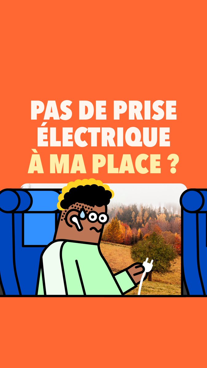 Pourquoi je n'ai pas de prise électrique à ma place à bord des trains ? #QuestionSNCFVoyageurs