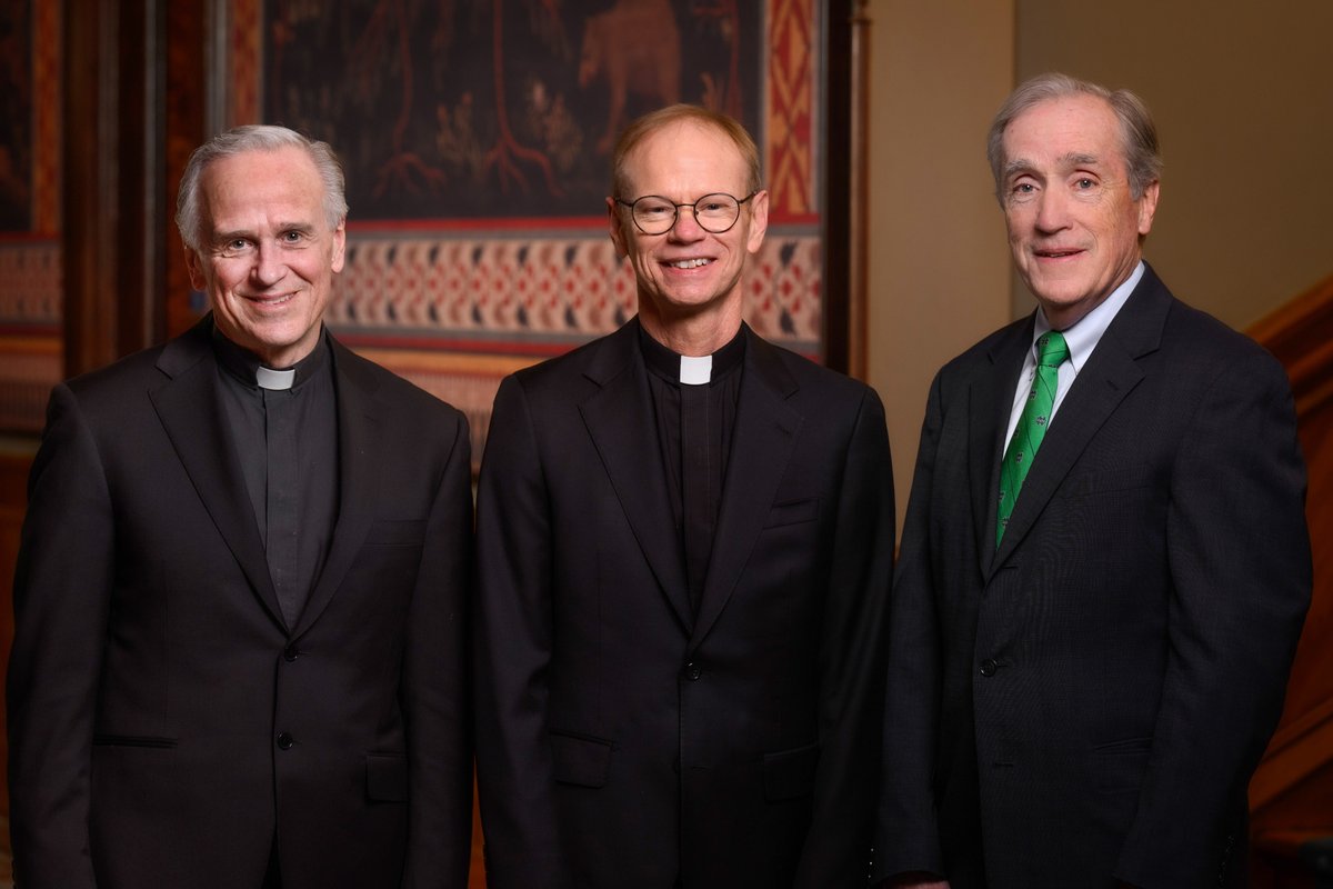 “We are thrilled that Father Dowd will be Notre Dame’s next leader." The Board of Trustees of the University of Notre Dame has elected Rev. Robert A. Dowd, C.S.C., as the University’s 18th president, effective July 1: