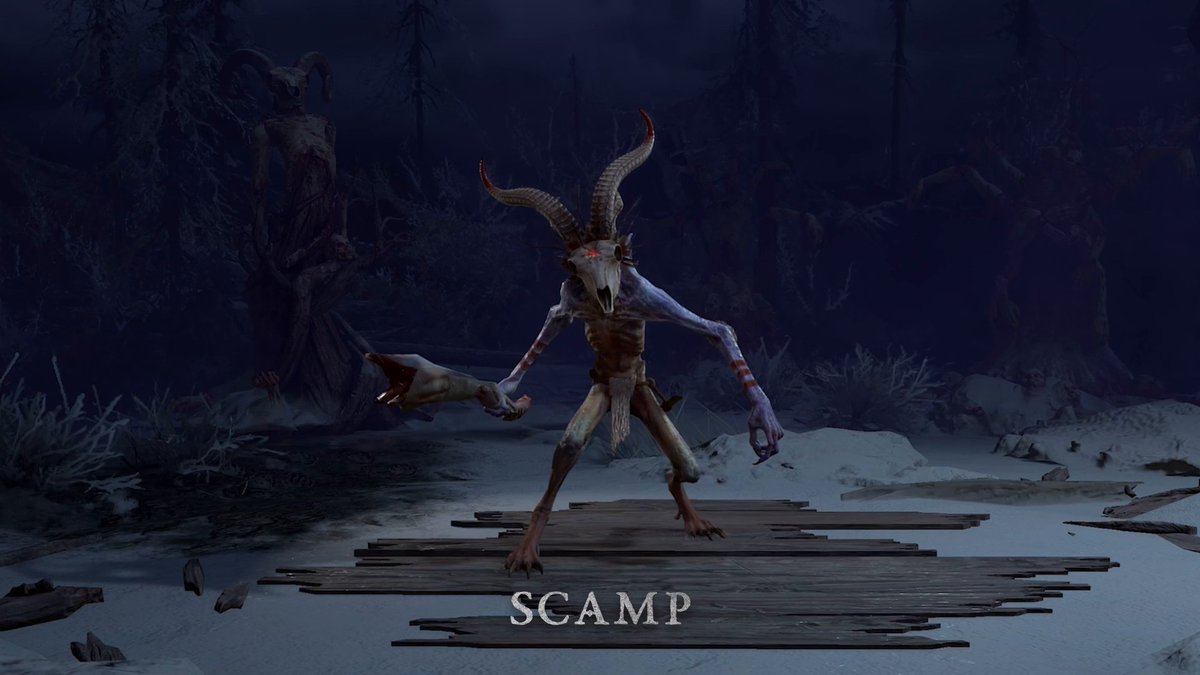 A glimpse at the holiday horrors that await. Midwinter Blight comes to #DiabloIV on December 12th 💀❄️