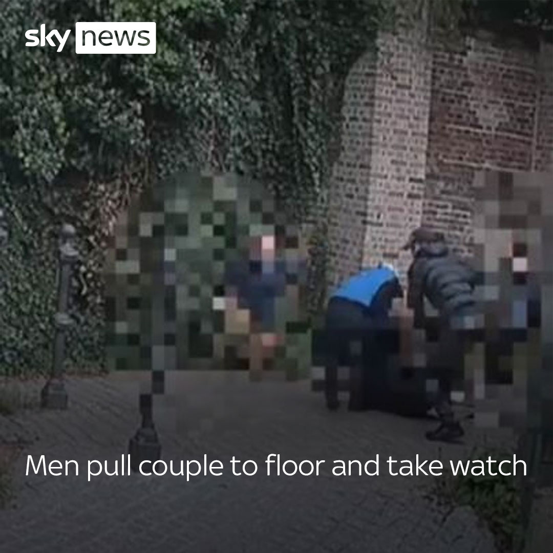 A man in his 50s was out for an evening with his wife in Camden when two men ran up behind them, pulled them to the floor, and stole his Rolex watch, says the Metropolitan police. The police are appealing for help to identify the suspects. Read more 🔗
