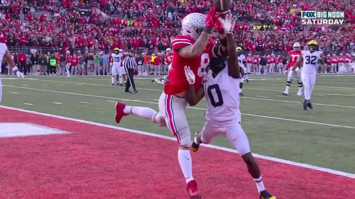 1️⃣9️⃣ 👉 5️⃣ 👉 0️⃣ Mike Sainristil has worn a few numbers and played a couple positions during his time at Michigan. We're reliving the WR-turned-DB's career reel to celebrate his #B1GFCG MVP award. FR0Z0NE🥶 x Michigan Football
