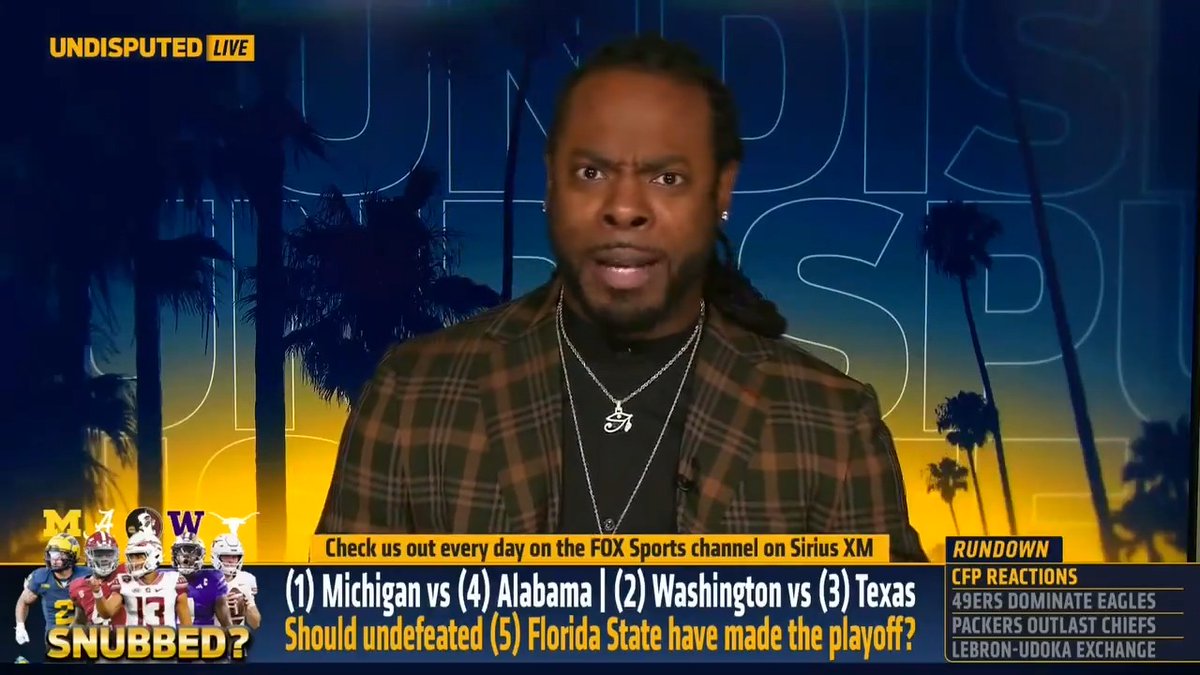 Is the SEC an overrated conference? Richard Sherman: “Outside of their conference they play nobody and when they do, they lose!”