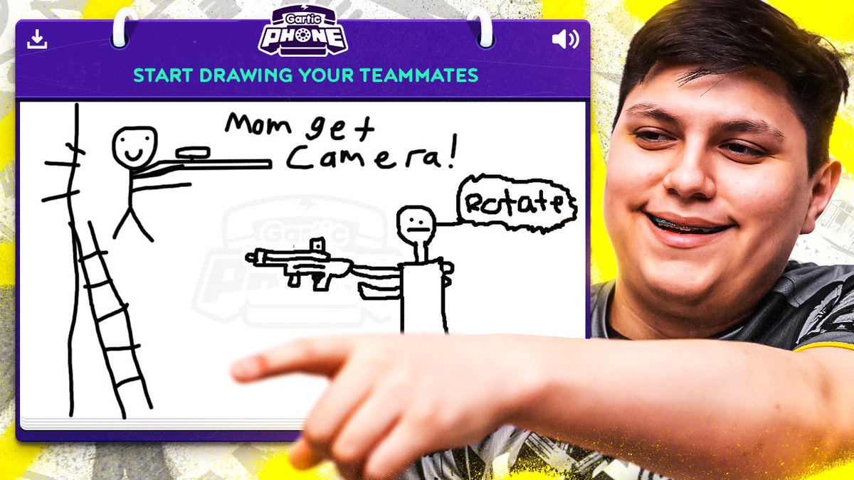 We might have to GA Gartic Phone 💀 Today we made Falcon Matt ✞ 🥀 100T HyDra daunte and Cesar play Gartic Phone with Call of Duty-themed prompts. This could be our most unhinged video.