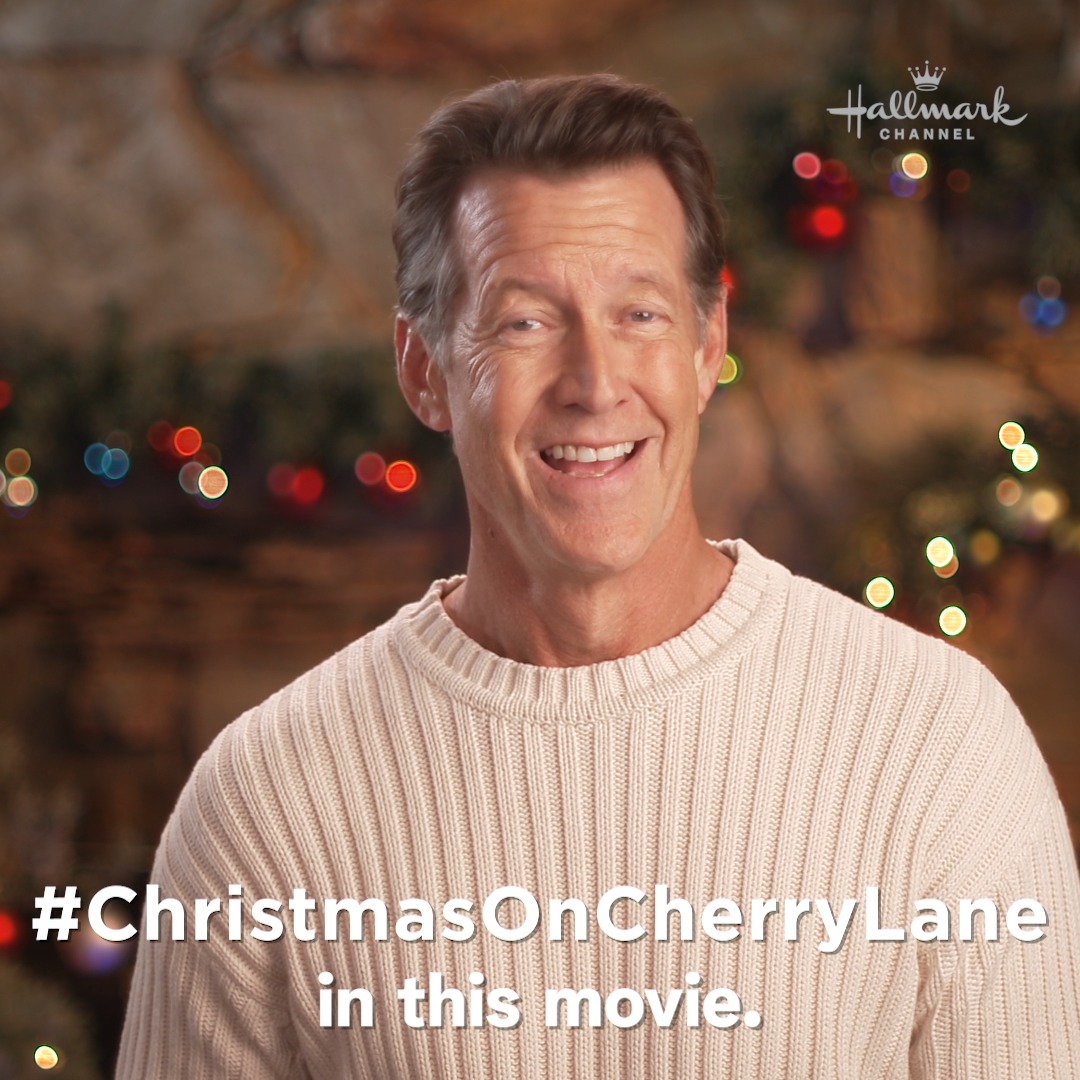 #JamesDenton and Catherine Bell are back to bring you some good ol’ holiday fun in their all new movie #ChristmasOnCherryLane. 🎄🍒 Tune in on Saturday at 8/7c.