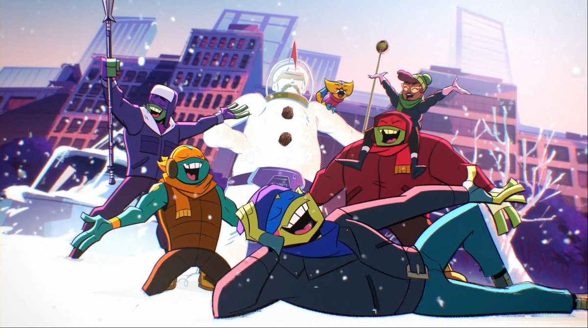 🎶Snow Day❄☃Hooray🎶 #RiseofTheTMNT
