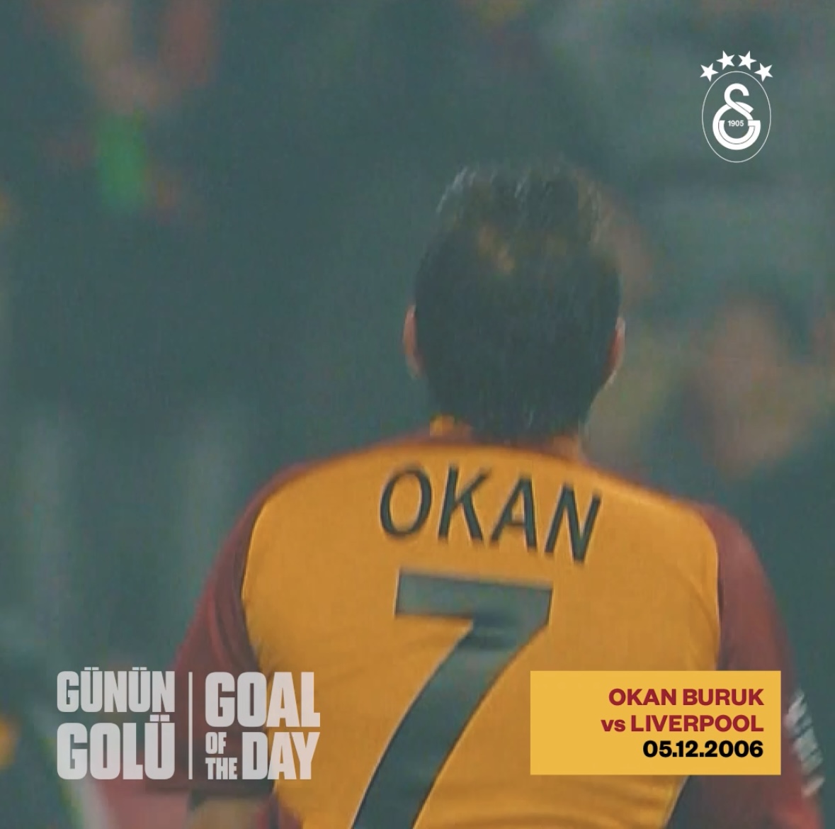 ⚽️ Günün Golü | Okan Buruk 🚀 Galatasaray 3-2 Liverpool (05.12.2006)