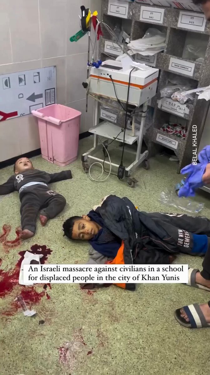 Israel has bombed another school in Gaza.