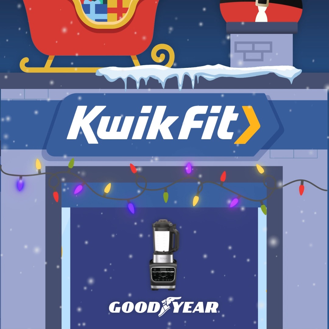 ☃️It's the 5th day of #Kwikmas and our Goodyear friends are giving away a Ninja Foodie Blender☃️ To enter, like this post and tag a friend who would love this gift🎁 Full T&amp;C's