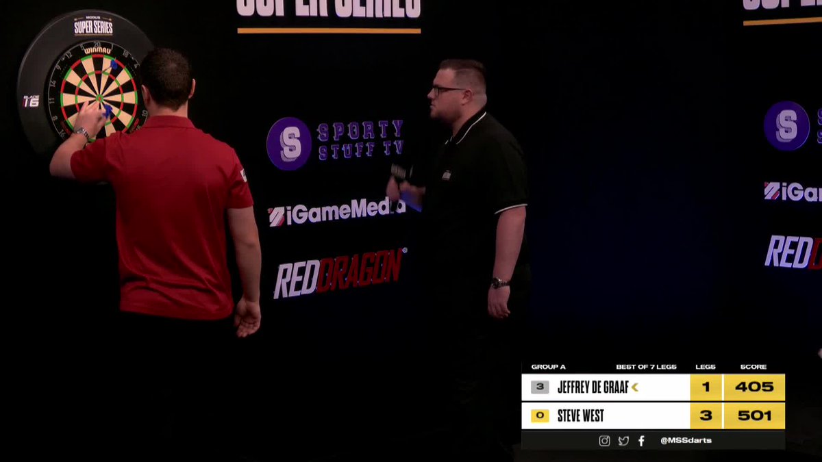 🚨 9 DARTER TO WIN THE MATCH 🚨 West nails PERFECTION after SAYING if he hits back to back 180s he WILL hit the 9! INSANE SCENES! 😱