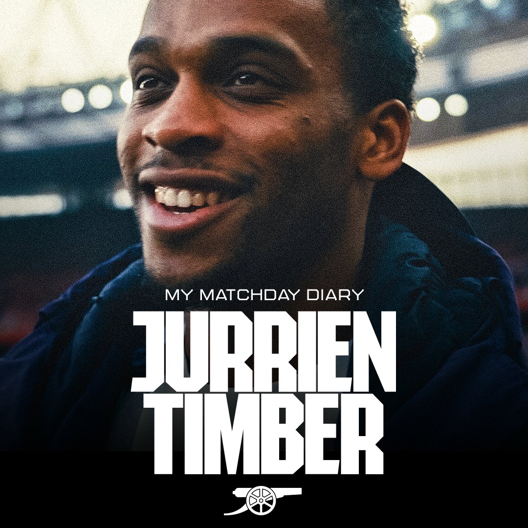 Jurrien’s perspective, supporting from the stands 👏 📺 Watch as we recently mic’d up Jurrien Timber to document his matchday 👇