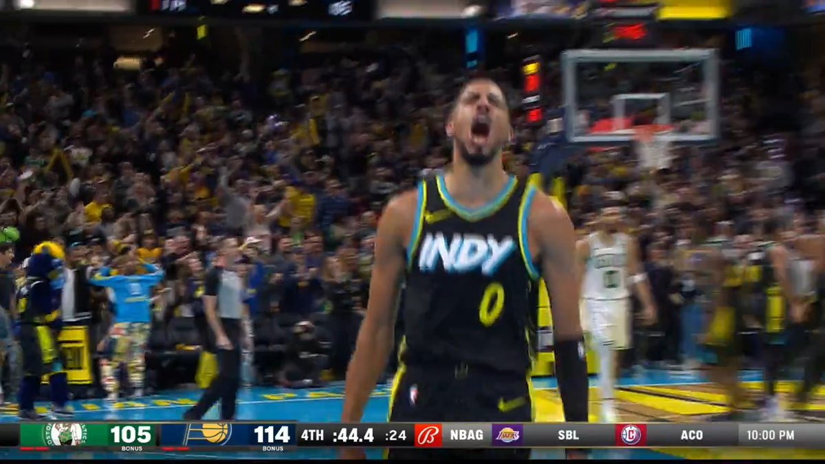 Tied at 105 with 1:42 remaining. We went on a 9-0 run to stamp our ticket to Vegas 👊
