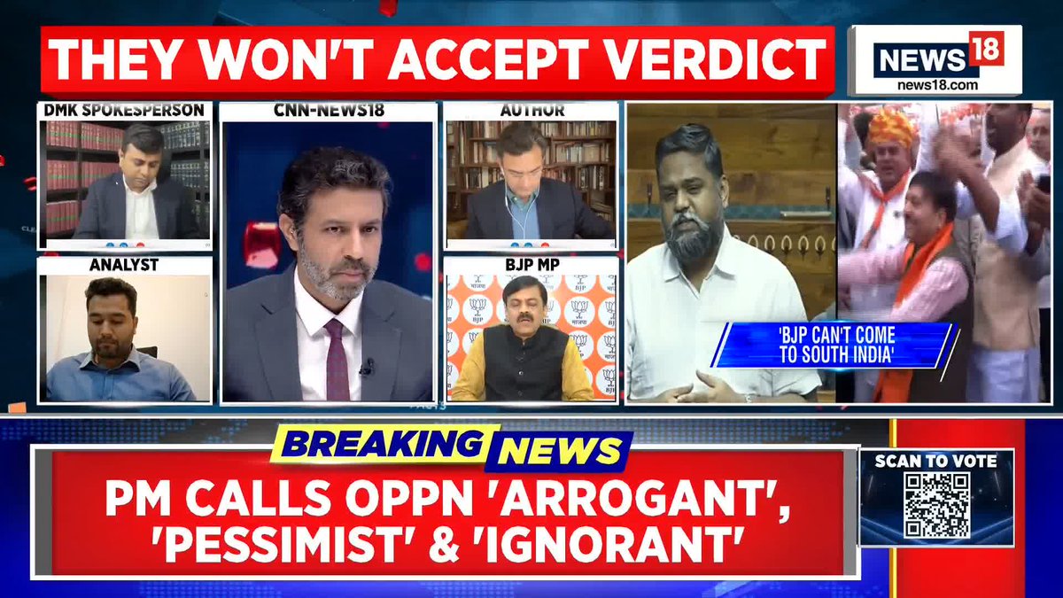 In this country you can make Gau Mutra jibes and call for the eradication of Sanatana Dharma because you know you will get away with it, you know your neck is safe, you know the Governments and the Supreme Court will stay silent. My views on News18: