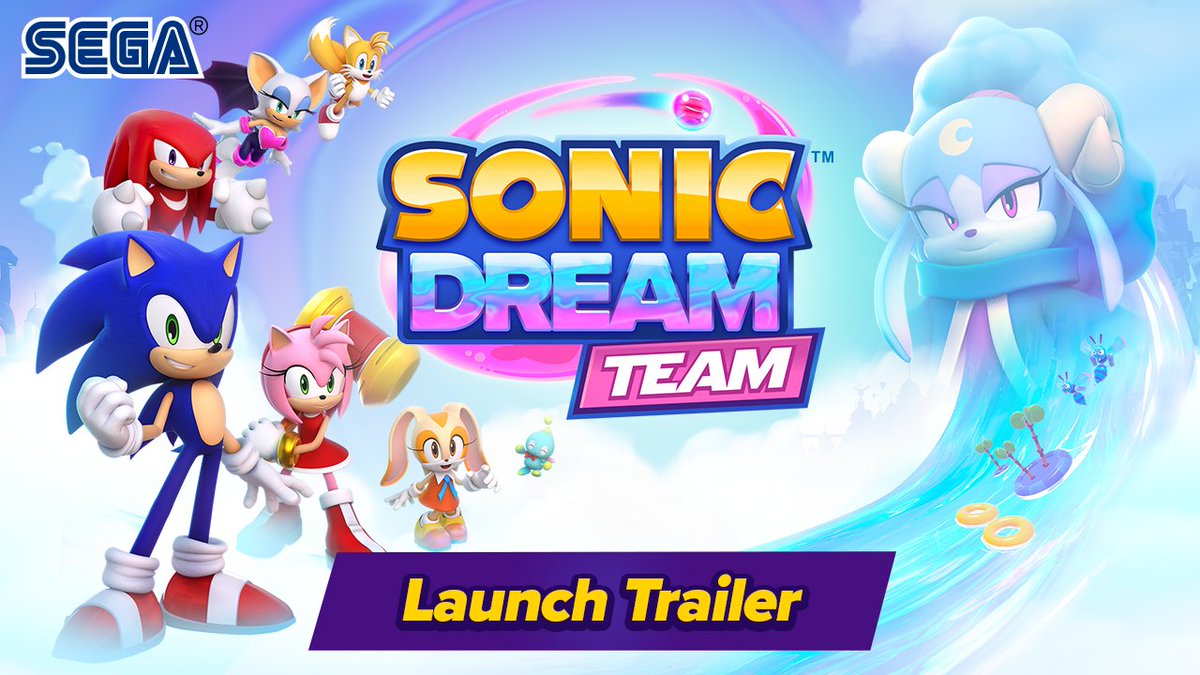Join Sonic and friends as they dive deep into the bizarre world of Eggman’s dreams! Sonic Dream Team is now available on Apple Arcade!