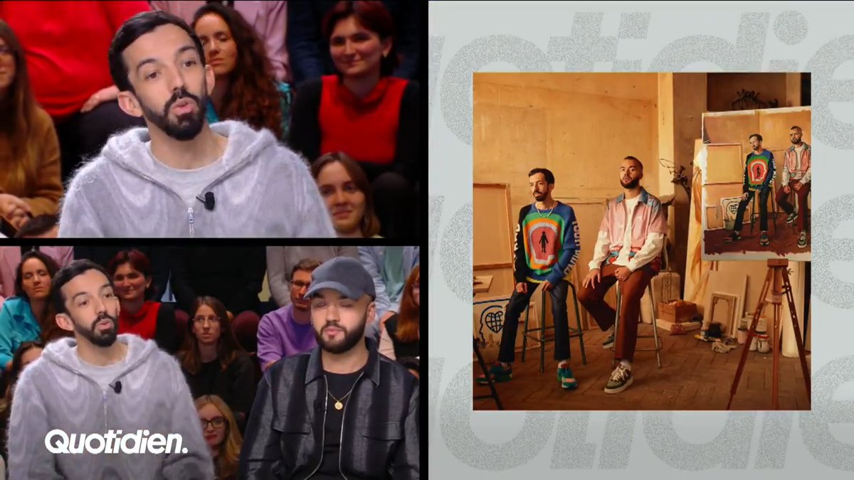 Dans « Les autres c'est nous », les deux frères parlent plus de leurs différences. Mais Bigflo sans Oli ou Oli sans Bigflo, est-ce seulement possible ? Ils répondent sans détour chez #Quotidien