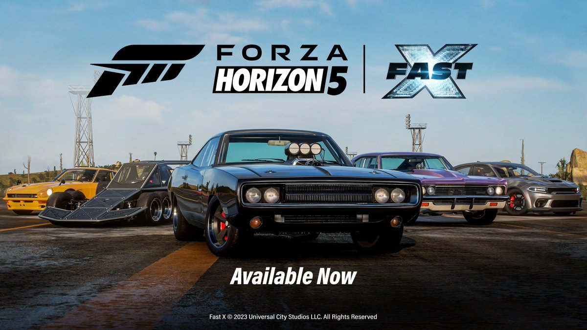 The crew has arrived. Get the Fast X Car Pack today at