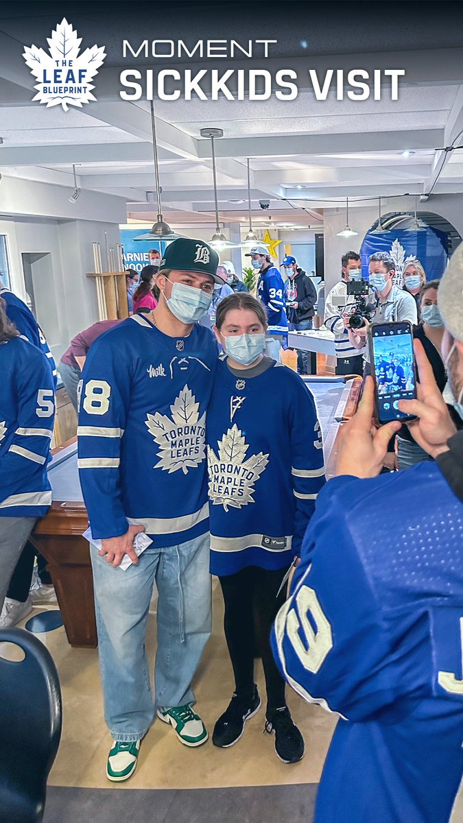 SickKids Visit 💙 The Leaf: Blueprint Moment