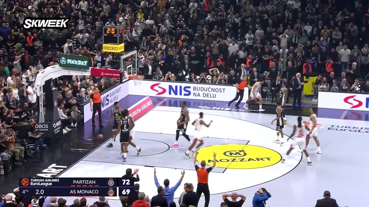 MIKE JAMES ๐ฑ๐ฑ๐ฑ๐ฑ๐ฑ AS Monaco Basket ๐ฒ๐จ x EuroLeague #SKWEEKLive #EveryGameMatters
