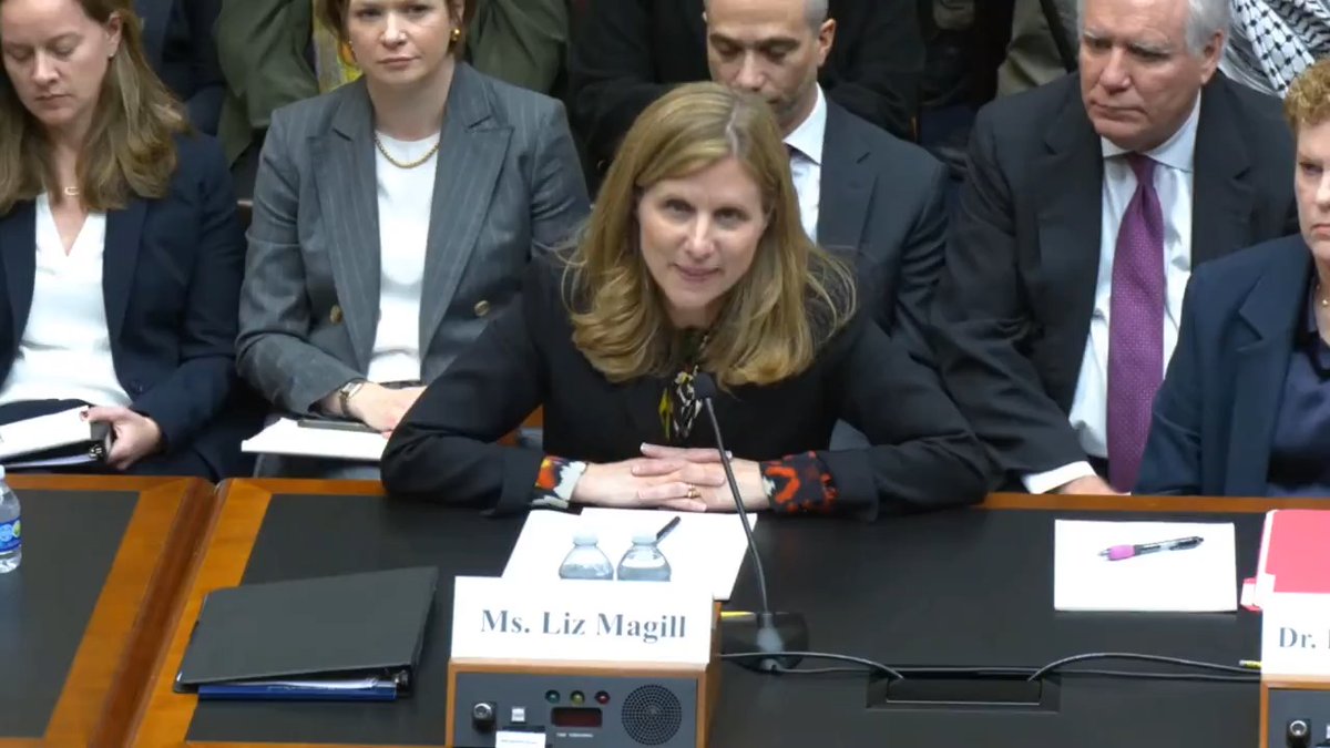 Wow. Harvard, UPenn, MIT presidents would not give a straight answer to Rep. Elise Stefanik's question on whether calling for the genocide of Jews constitutes bullying and harassment against Jewish students.