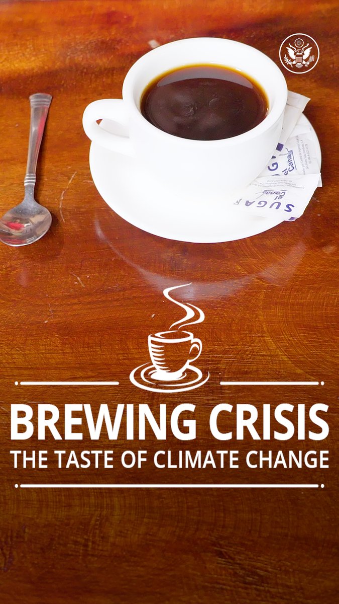 Anyone else need a cup of coffee to start the day? Coffee crops are significantly affected by climate change. Watch how coffee farmers in Honduras are adapting and how the United States is supporting their work to protect our planet.