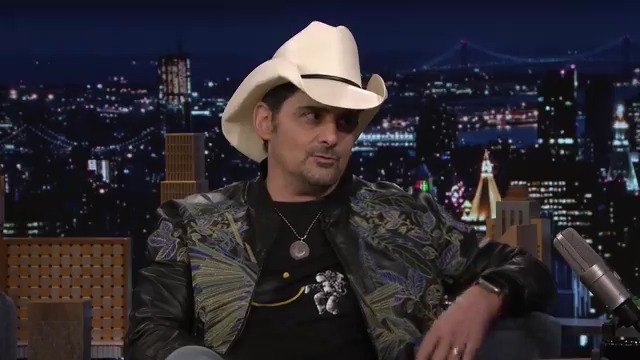 .Brad Paisley teases a collab with Post Malone 👀 #FallonTonight