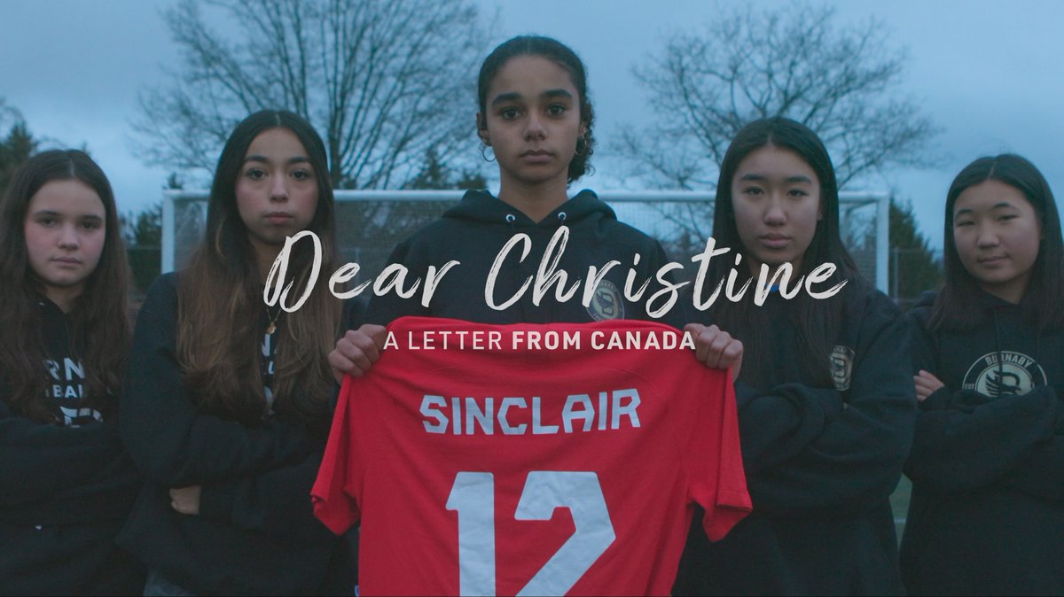 Dear Christine: A Letter from Canada 🇨🇦✉️ #ThankYouSinc 🐐