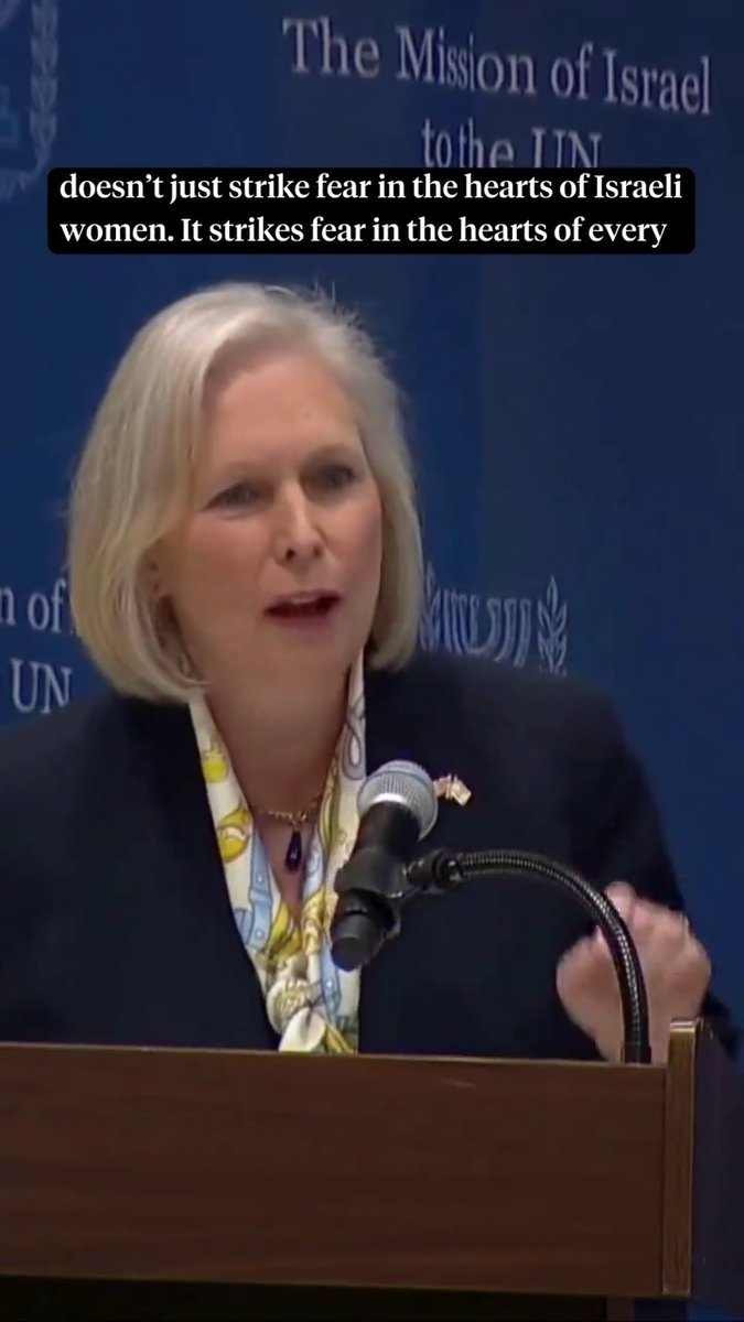 Yesterday I spoke at a special session at the United Nations and called on them to condemn the sexual violence committed by Hamas against Israelis during the October 7th attack. Their silence sends the chilling message that we do not value the humanity of women and girls in Israel — and all around the world — who are the victims of these horrific crimes.