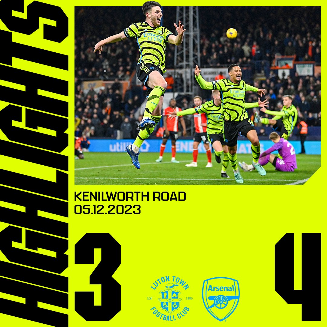 A seven-goal thriller 🤩 Relive our dramatic victory from Kenilworth Road all over again 👇