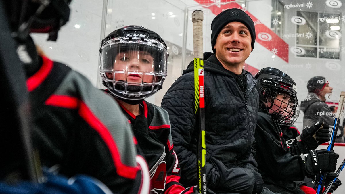 Girls hockey is on the rise in Raleigh 📈 Thanks to the Lil' Lady #Canes for letting us hang out last week!