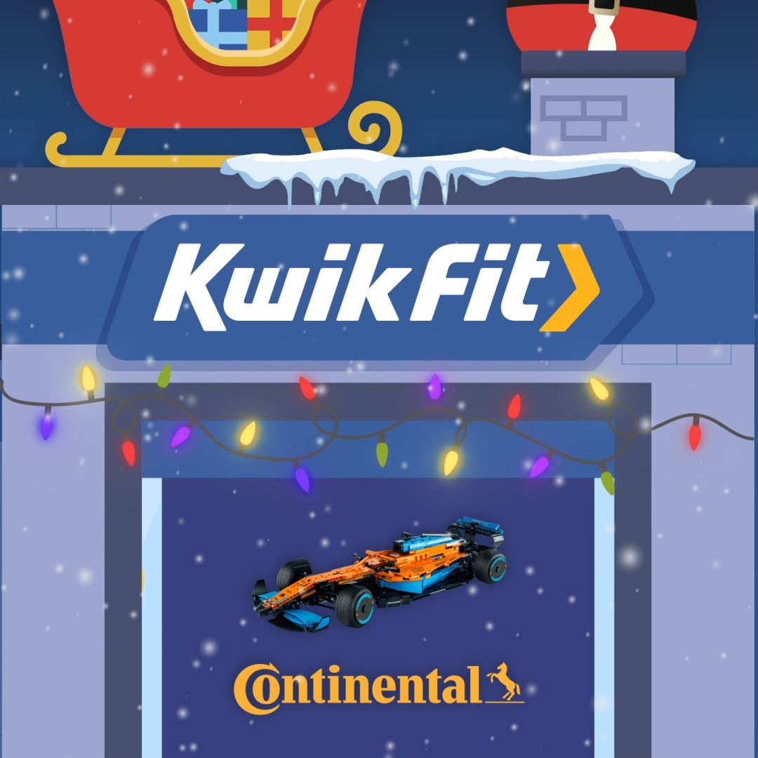 ☃️Our friends at Continental Tyres are giving away a McLaren F1 LEGO model in day 6 of #Kwikmas☃️ All you have to do to be in with a chance of winning is like this post and comment whether you're a Lando Norris or Oscar Piastri fan🏎️🎁 Full T&amp;C's