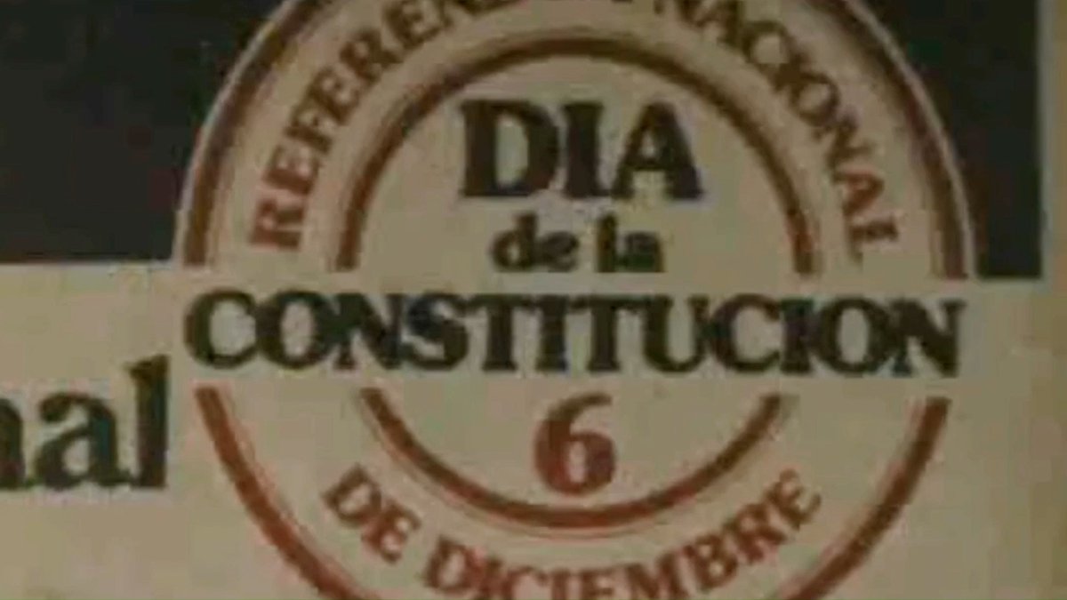 Hoy celebramos 45 años de la Constitución española. Celebramos 45 años de una España en democracia y libertad. #DíaDeLaConstitución #45AñosDeConstitución